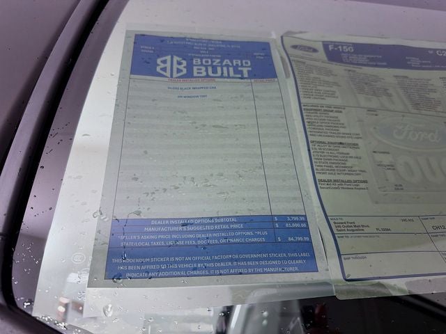 2025 Ford F-150 Tremor Bozard Built