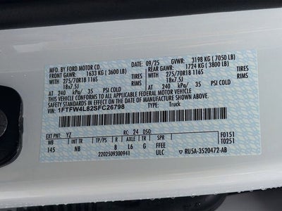 2025 Ford F-150 Tremor