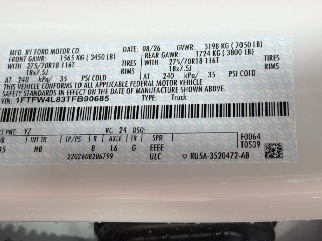 2026 Ford F-150 Tremor