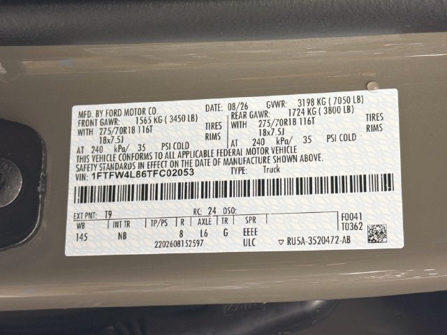 2026 Ford F-150 Tremor Bozard Built