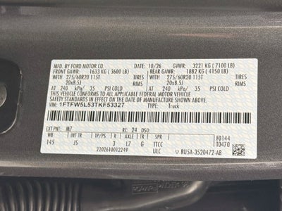 2026 Ford F-150 Lariat