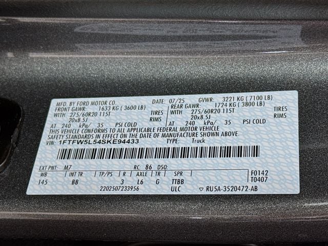 2025 Ford F-150 SHELBY