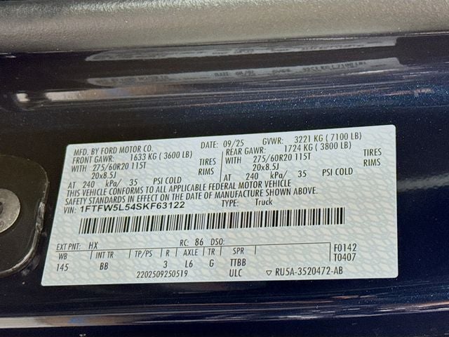 2025 Ford F-150 Lariat Shelby