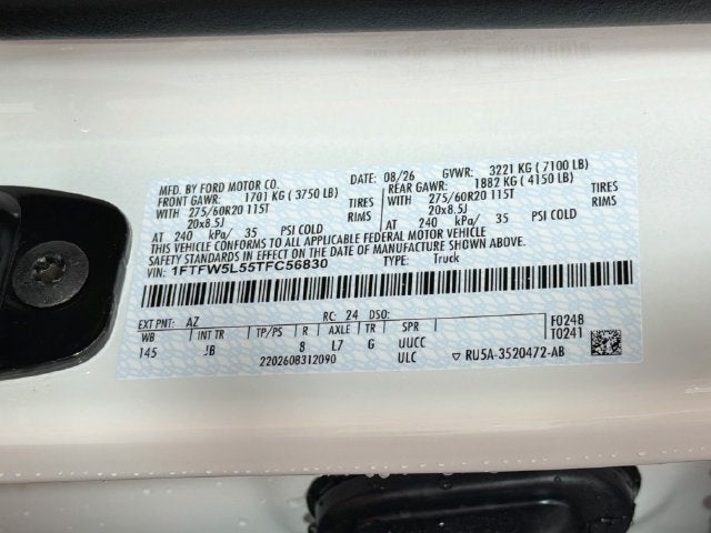 2026 Ford F-150 Lariat