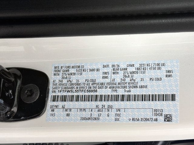 2026 Ford F-150 Lariat