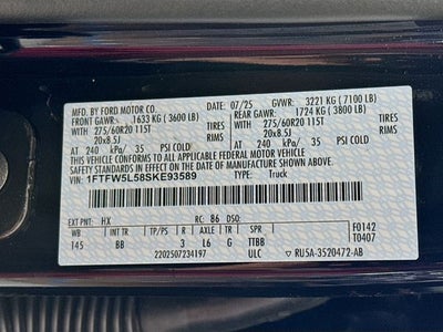 2025 Ford F-150 Lariat Shelby