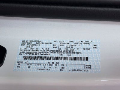 2024 Ford F-150 Lariat SHELBY Off Road Supercharged