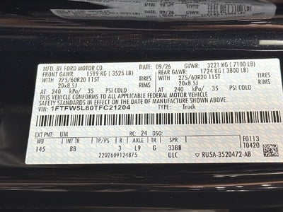 2026 Ford F-150 Lariat