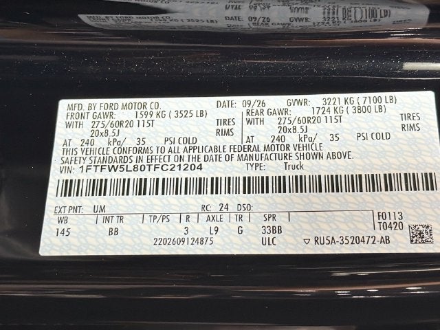 2026 Ford F-150 Lariat