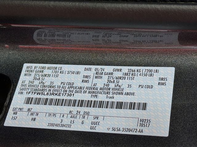 2024 Ford F-150 Lariat