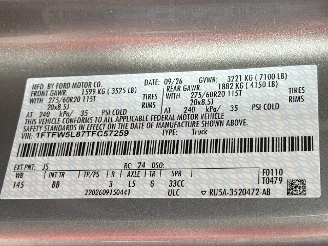 2026 Ford F-150 Lariat
