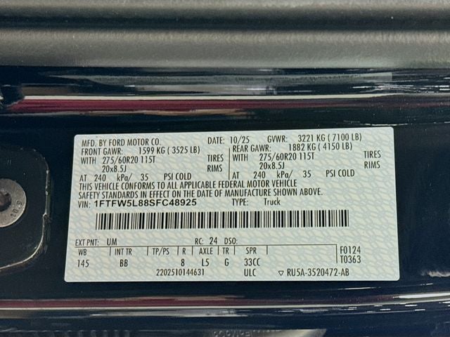 2025 Ford F-150 Lariat Bozard Built