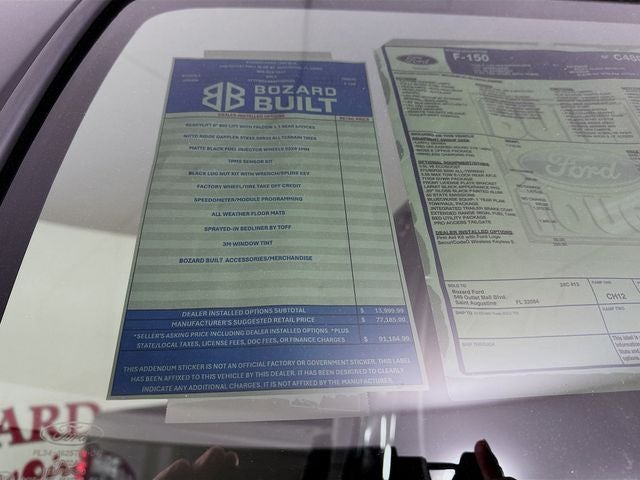 2025 Ford F-150 Lariat Bozard Built