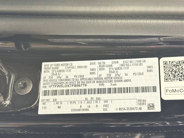 2026 Ford F-150 Lariat