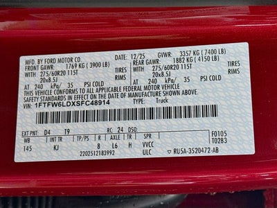 2025 Ford F-150 King Ranch Bozard Built