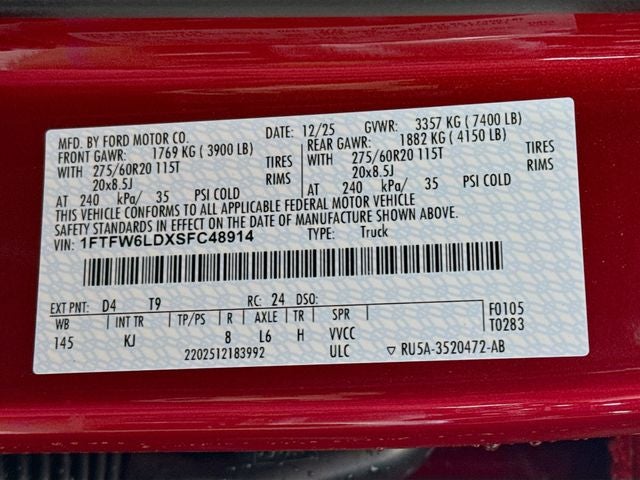 2025 Ford F-150 King Ranch Bozard Built