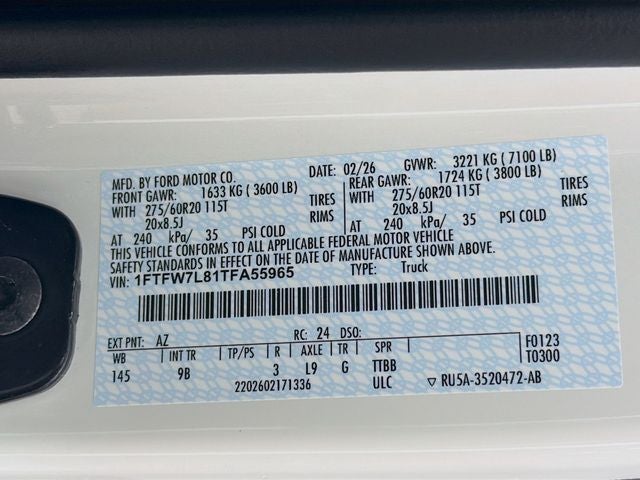 2026 Ford F-150 Platinum