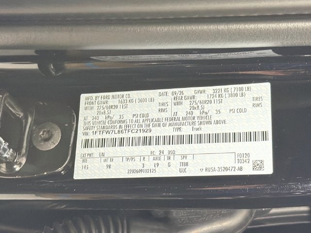 2026 Ford F-150 Platinum