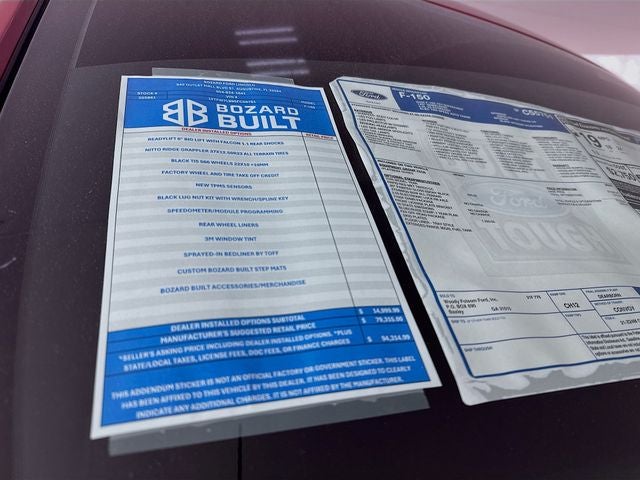 2025 Ford F-150 Platinum Bozard Built