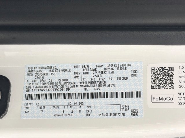 2026 Ford F-150 Platinum