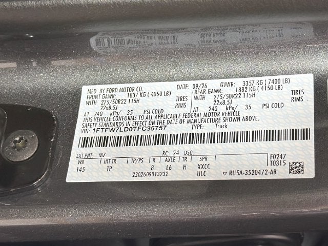 2026 Ford F-150 Platinum