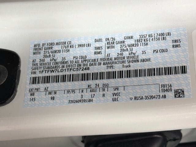 2026 Ford F-150 Platinum
