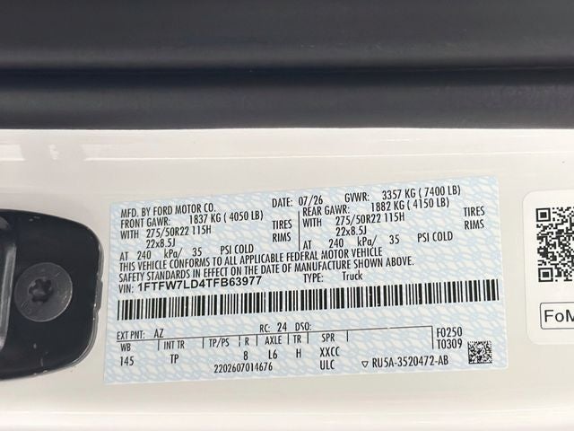2026 Ford F-150 Platinum