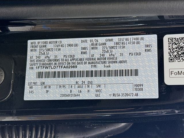 2026 Ford F-150 Platinum