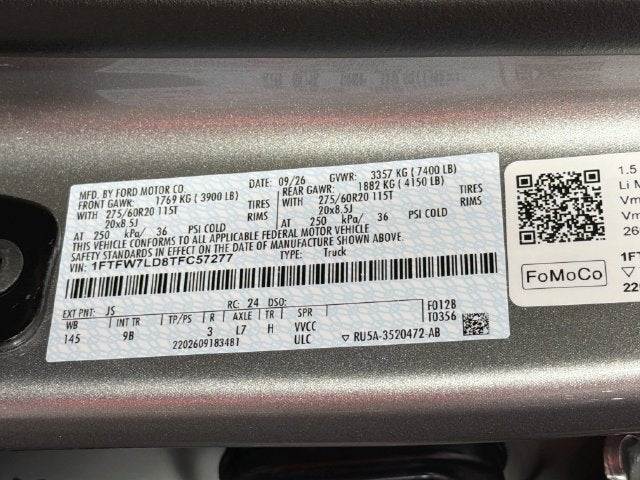 2026 Ford F-150 Platinum
