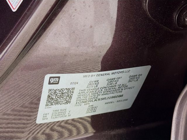 2024 Chevrolet Traverse RS