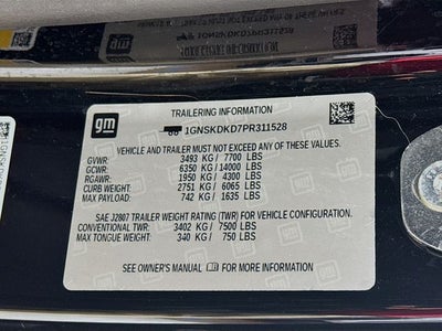 2023 Chevrolet Suburban Z71