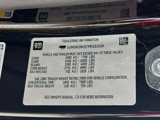 2023 Chevrolet Suburban Z71