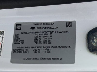 2022 Chevrolet Tahoe Z71