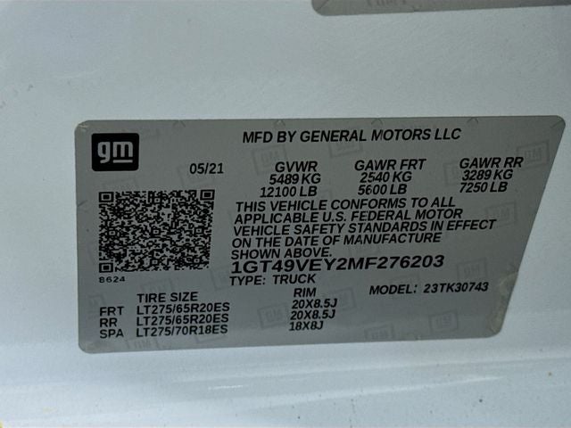 2021 GMC Sierra 3500HD AT4