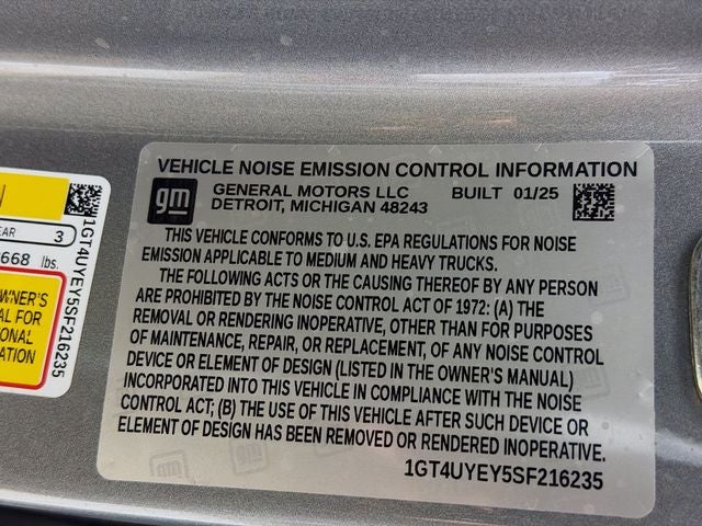 2025 GMC Sierra 3500HD Denali Ultimate