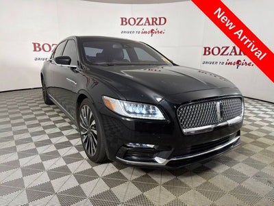 2018 Lincoln Continental Black Label