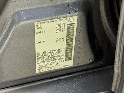 2018 Nissan Altima 2.5 S