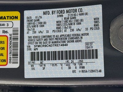 2026 Ford Bronco Sport Outer Banks