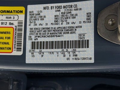 2025 Ford Bronco Sport Outer Banks