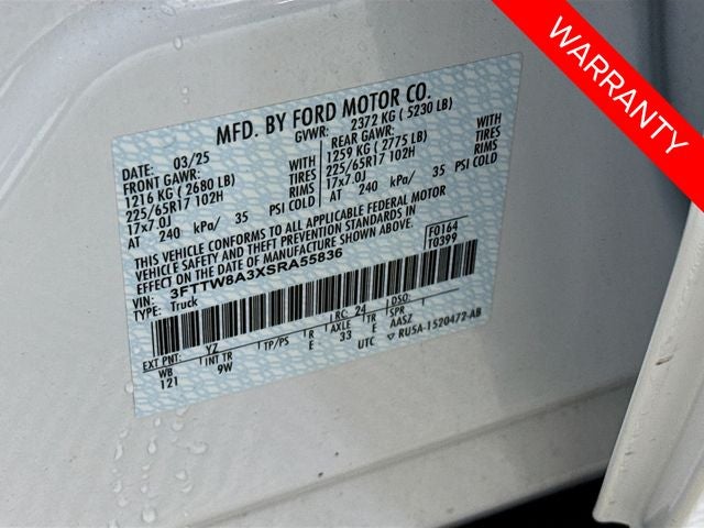 2025 Ford Maverick XL