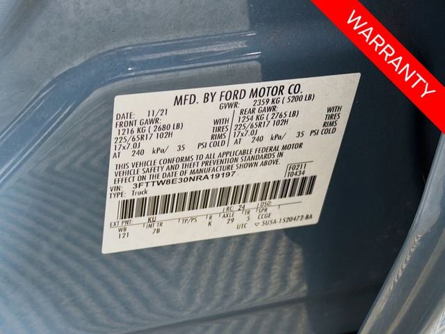 2022 Ford Maverick XLT
