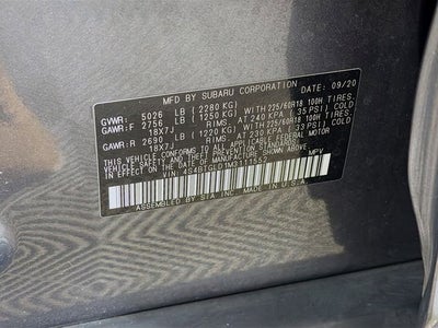2021 Subaru Outback Onyx Edition XT