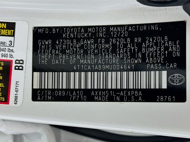 2021 Toyota Avalon Hybrid Limited