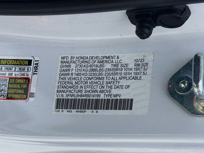 2024 Honda Odyssey Touring