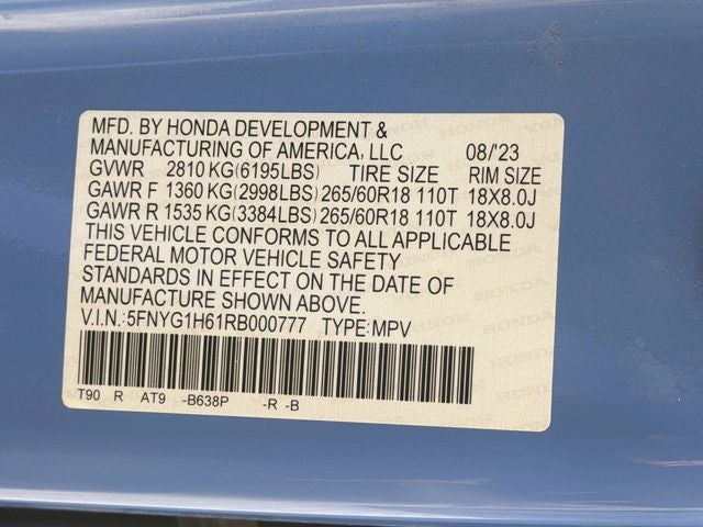 2024 Honda Pilot TrailSport
