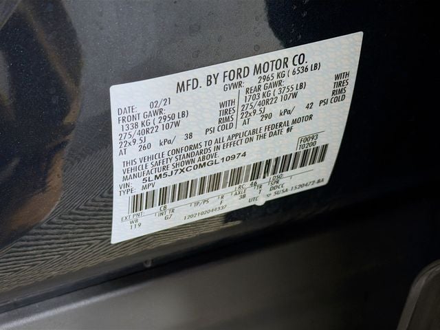 2021 Lincoln Aviator Reserve Premium
