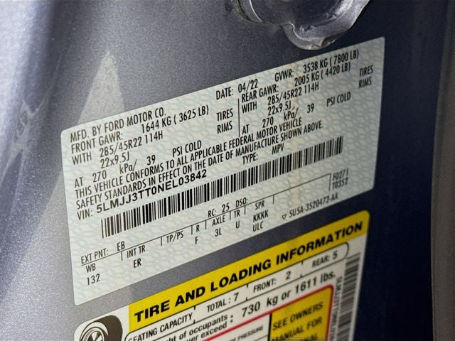 2022 Lincoln Navigator L Black Label