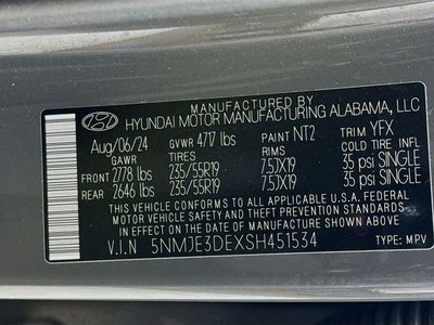 2025 Hyundai Tucson Limited