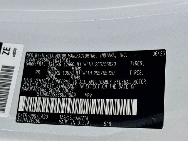 2025 Toyota Grand Highlander Hybrid MAX Platinum