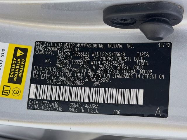 2013 Toyota Highlander Limited